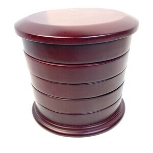 Flex Zorb Wood 5 Tier Jerwerly Box Guaranteed Tarnish Prevention For 25 Years